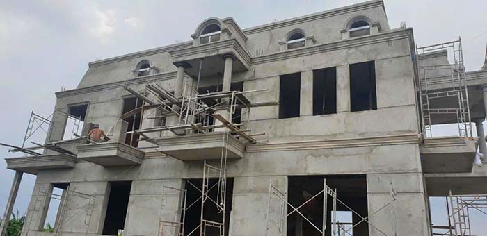 Lãnh xây nhà phần thô tại Bình Chánh